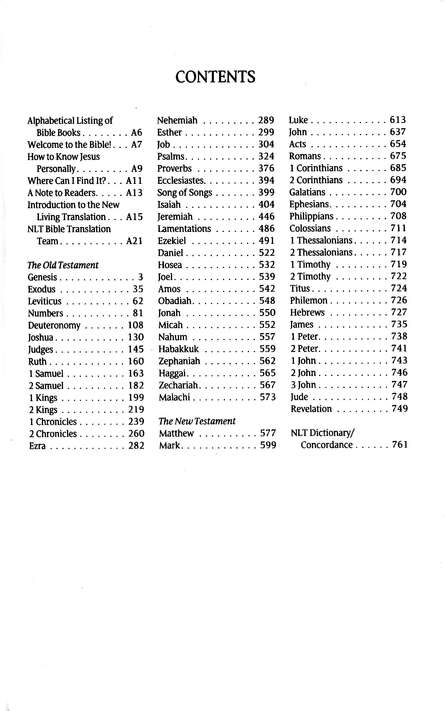 NLT Gift and Award Bible Burgundy