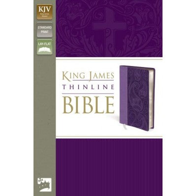 KJV Thinline DuoTone Bible - Lavender/Purple