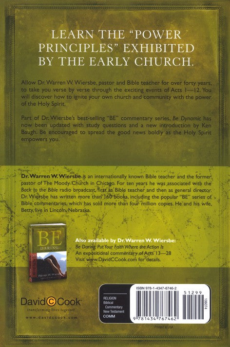 Be Dynamic: Acts 1-12