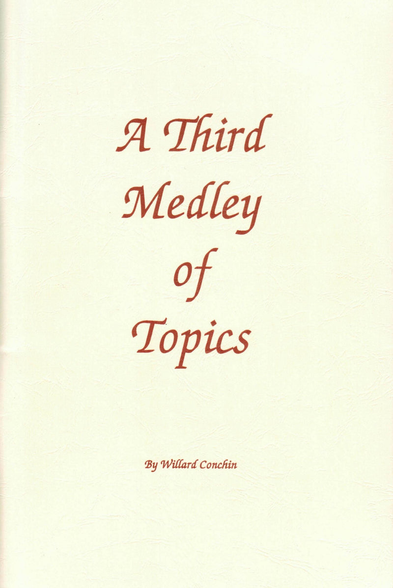 A Third Medley Of Topics