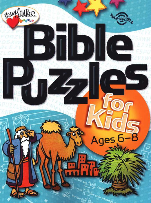 Bible Puzzles for Kids - Ages 6-8