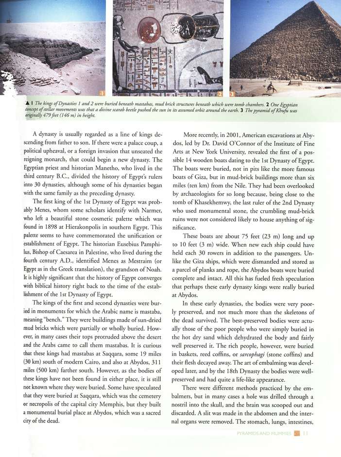 Unwrapping the Pharaohs: How Egyptian Archaeology Confirms the Biblical Timeline