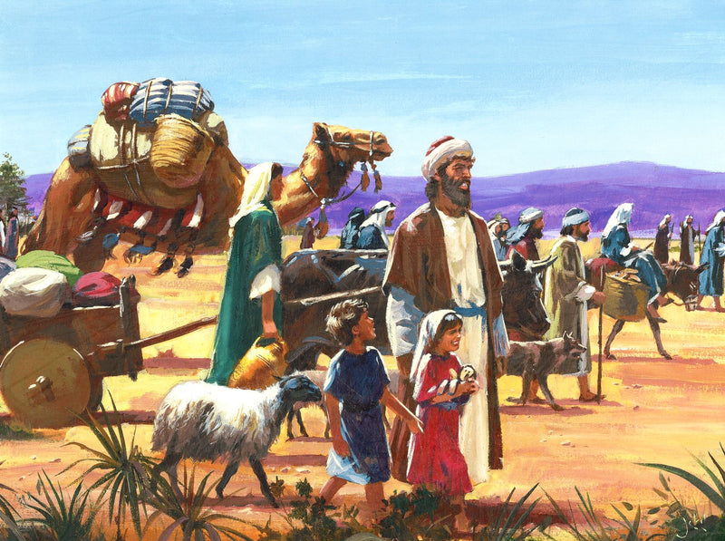 Journey to Sinai (Life of Moses Series 2) - Abeka Flash-A-Card