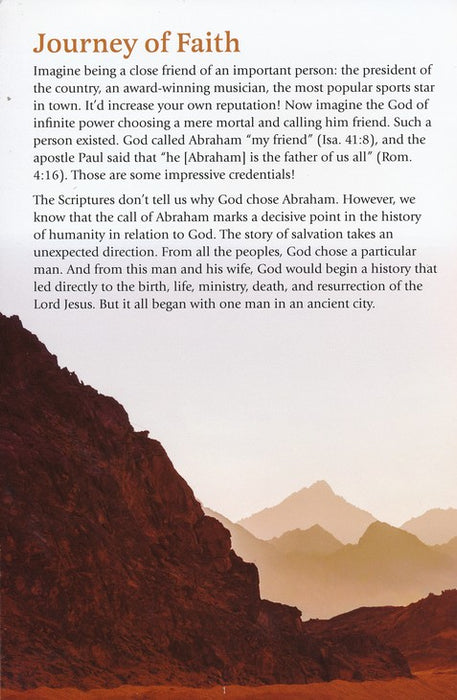 Abraham: A Journey of Faith Pamphlet