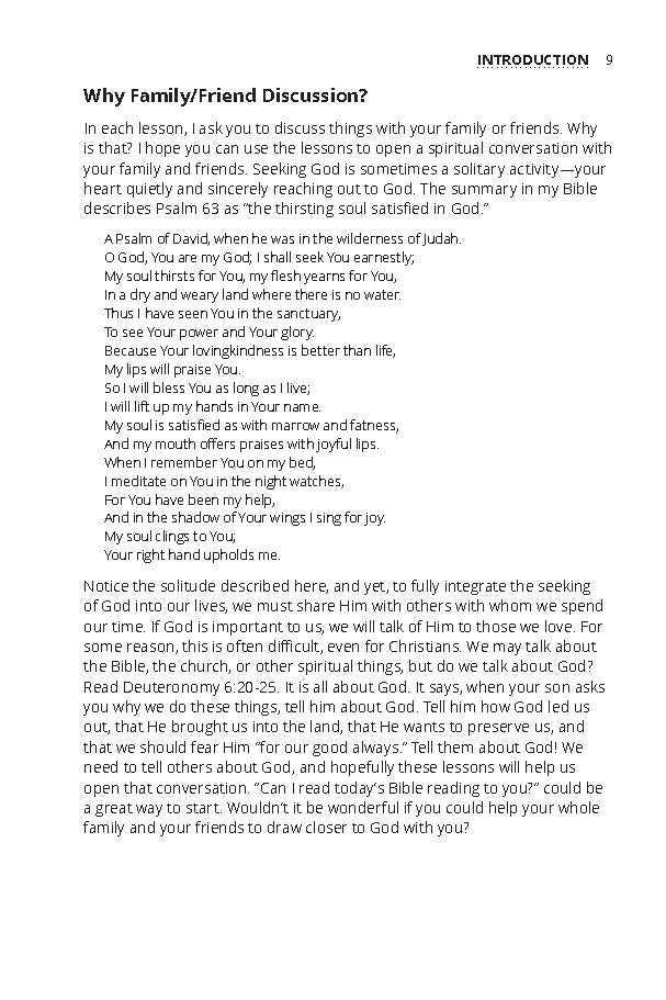 Drawing Nearer to God