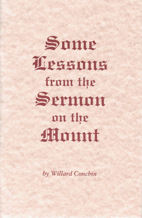 Some Lessons From the Sermon On the Mount