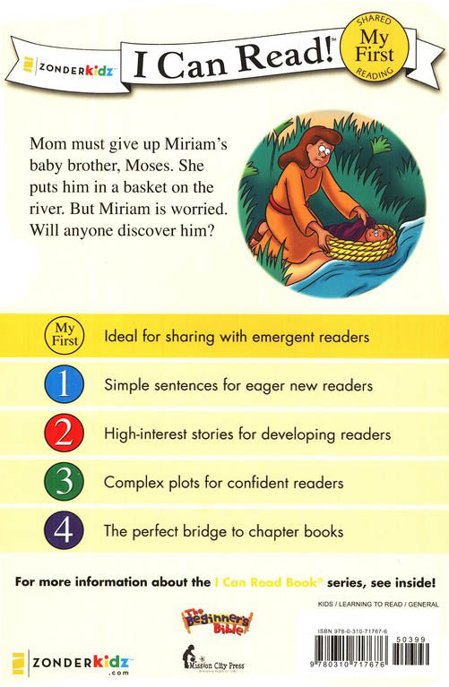 Baby Moses and the Princess - I Can Read Book