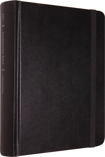 ESV Single Column Journaling Bible Black HB (Black letter)