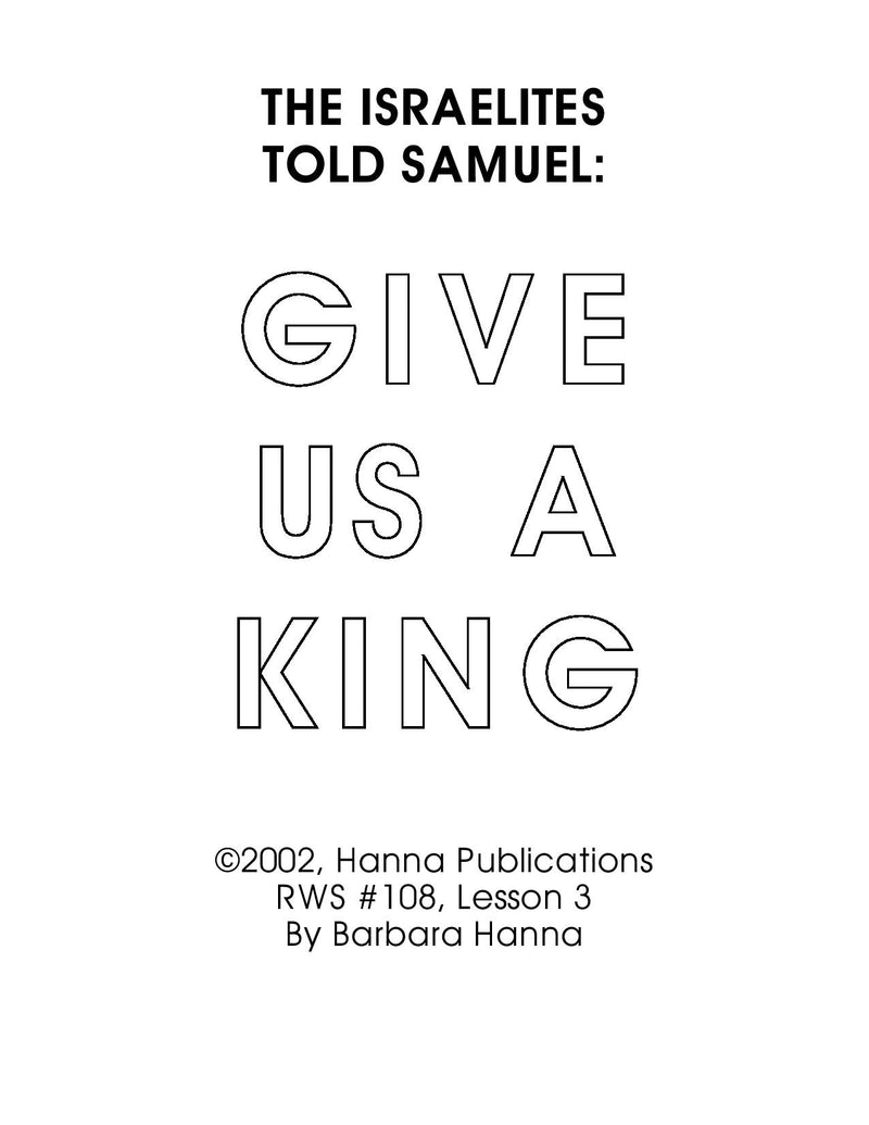 Excerpt: Lesson 3, Grades 1-4