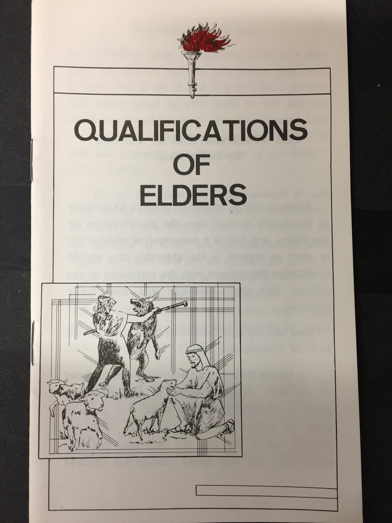 Qualifications of Elders-op