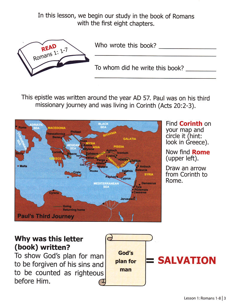 Exploring the Epistles Part 1 (Primary 3:3) Student