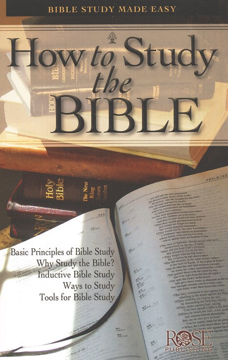 How to Study the Bible Pamphlet