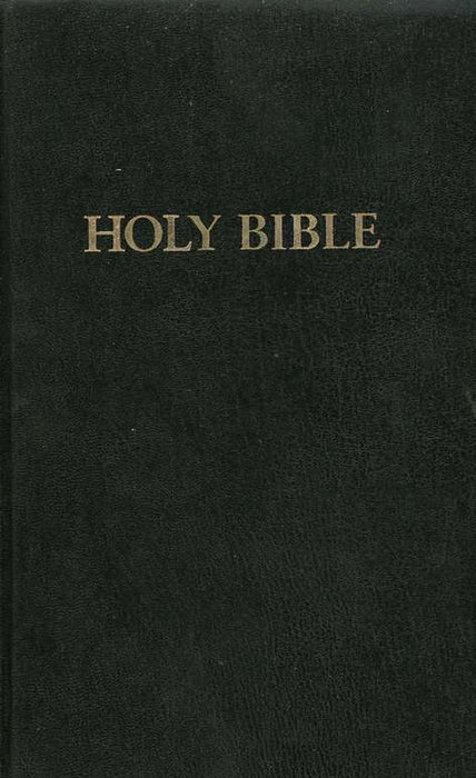 KJV Pew Bible Black Hardcover (black letter)