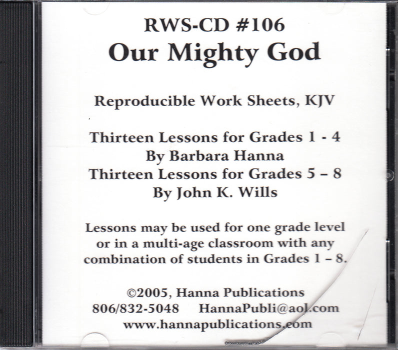 Our Mighty God KJV CD OT Bible Lessons