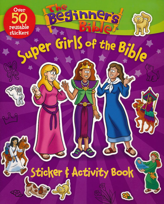 Beginner's Bible Super Girls of the Bible Sticker & Activity Book