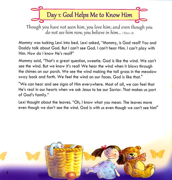 God and Me! A Devotional for Girls Ages 4-7