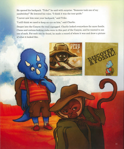 Charlie and Trike in the Grand Canyon Adventure