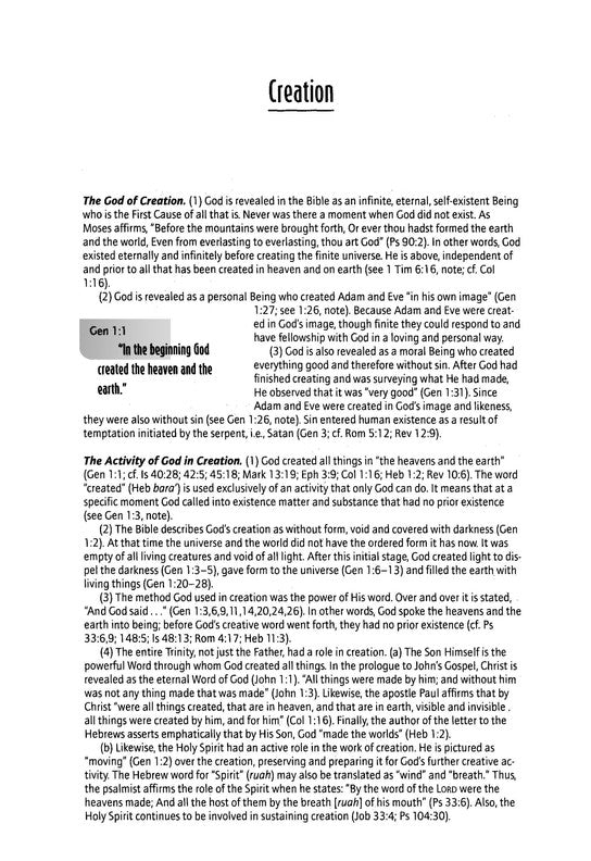 Sample Article: Genesis