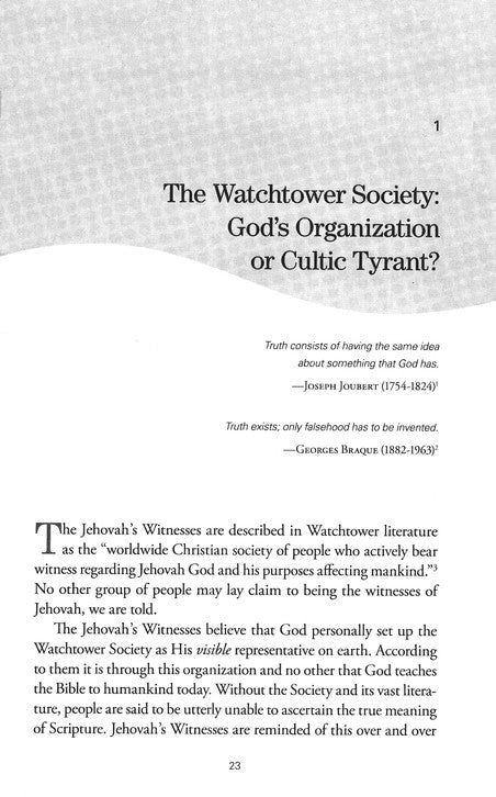 Reasoning From the Scriptures - Jehovah's Witnesses