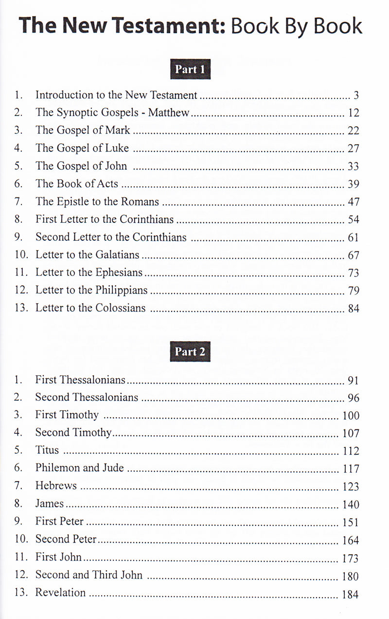 Table of Contents