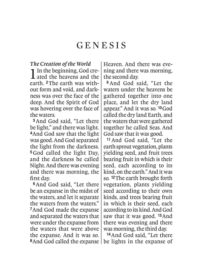 ESV Super Giant Print Bible, Black Genuine Leather