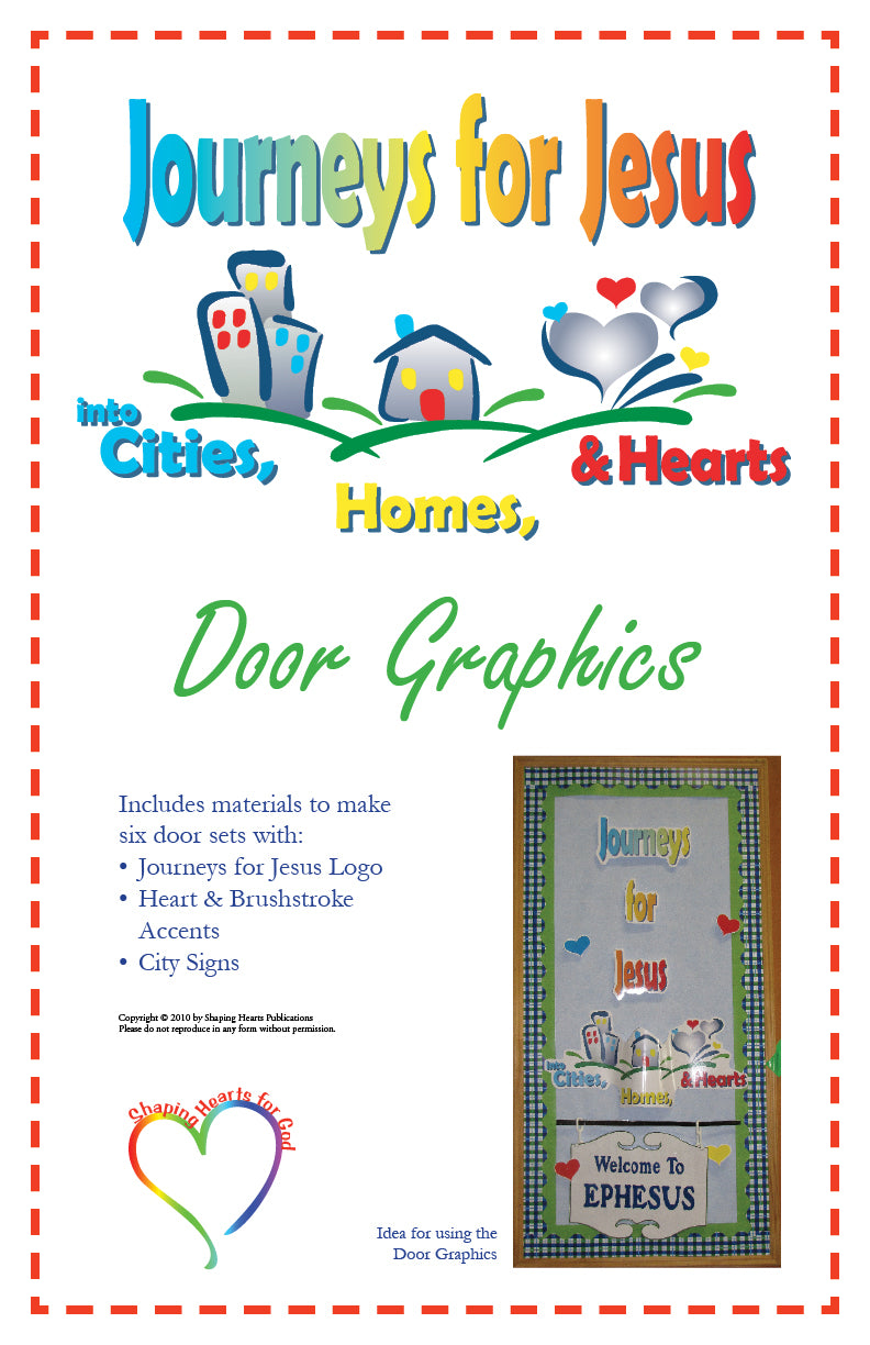 Journeys for Jesus Door Graphics