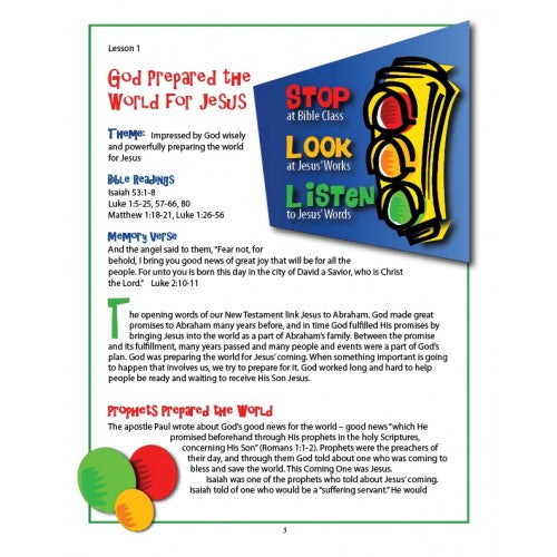 Stop, Look, Listen Young Teen Student book