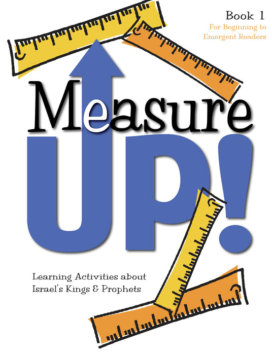 Measure Up! Activity Book 1 - Non-Readers (Measuring By God's Rule)