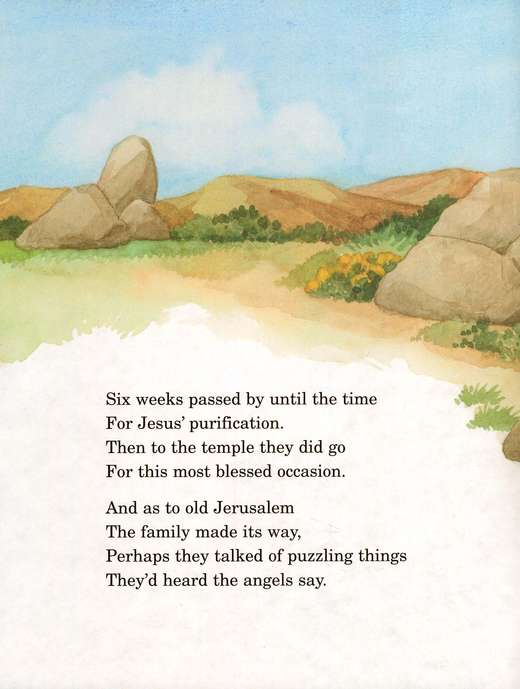 Baby Jesus Visits The Temple