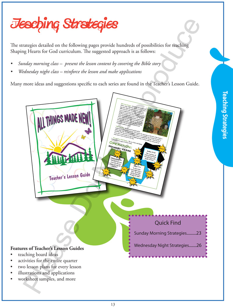 Shaping Hearts for God Curriculum Guide