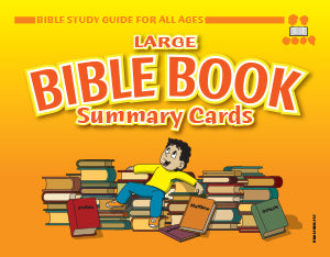Large Bible Book Summary Cards - 8.5 x 11 BSG