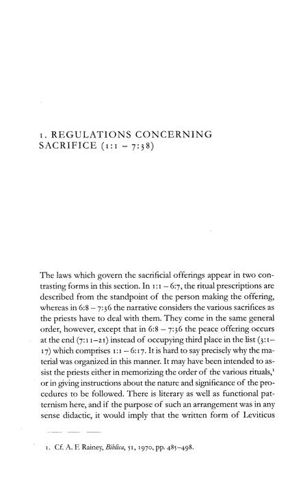 Tyndale Old Testament Commentary:  Leviticus, Volume 3