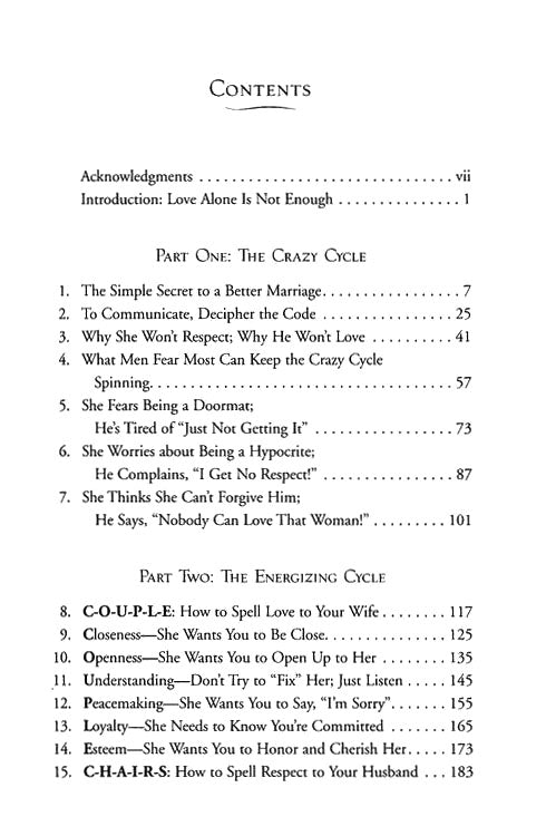 Love And Respect: The Love She Most Desires; The Respect He Desperately Needs – Hardcover By Emerson Eggerichs