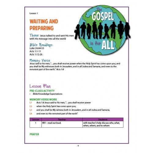 The Gospel Is For All Young Teen Teacher Manual