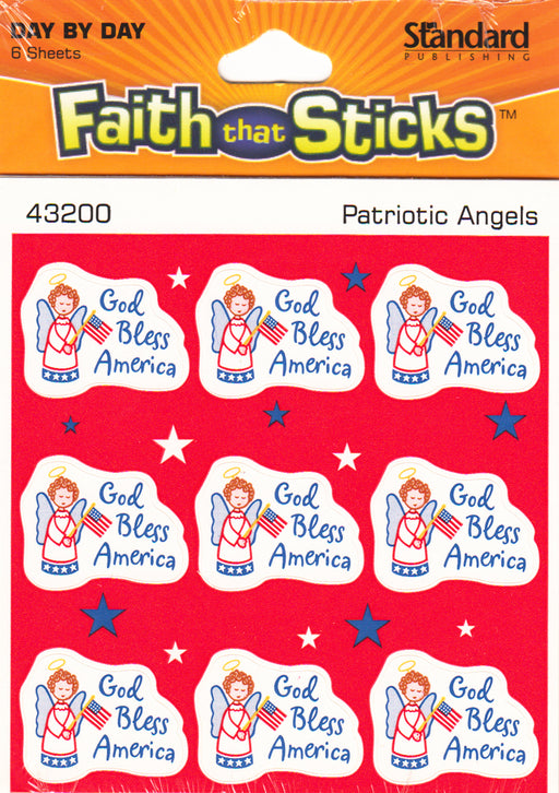 Patriotic Angels Stickers