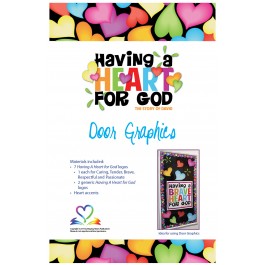 Having A Heart for God - Door Graphics