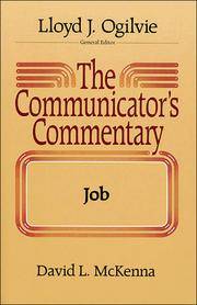 The Communicator's Commentary:  Job