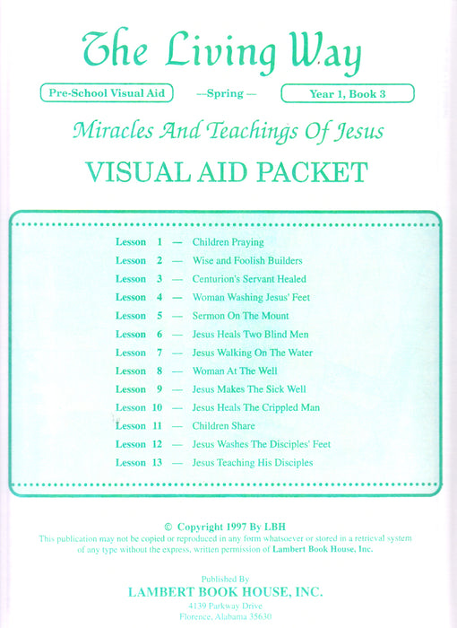 PRESCHOOL 1-3 VIS - Miracles of Jesus