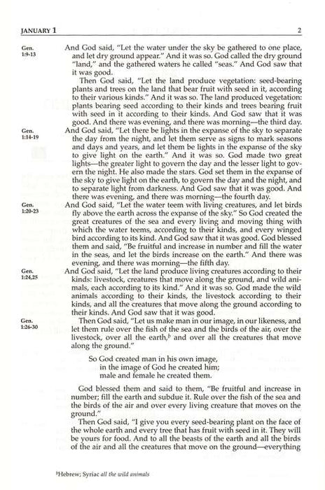 The Daily Bible - NIV (Hardback)
