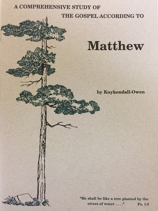 A Comprehensive Study of Matthew