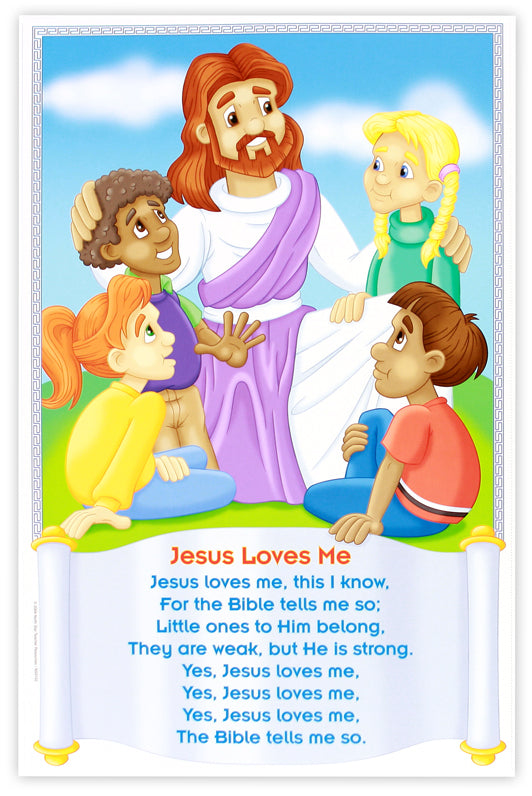 Children's Bible Songs Bulletin Board