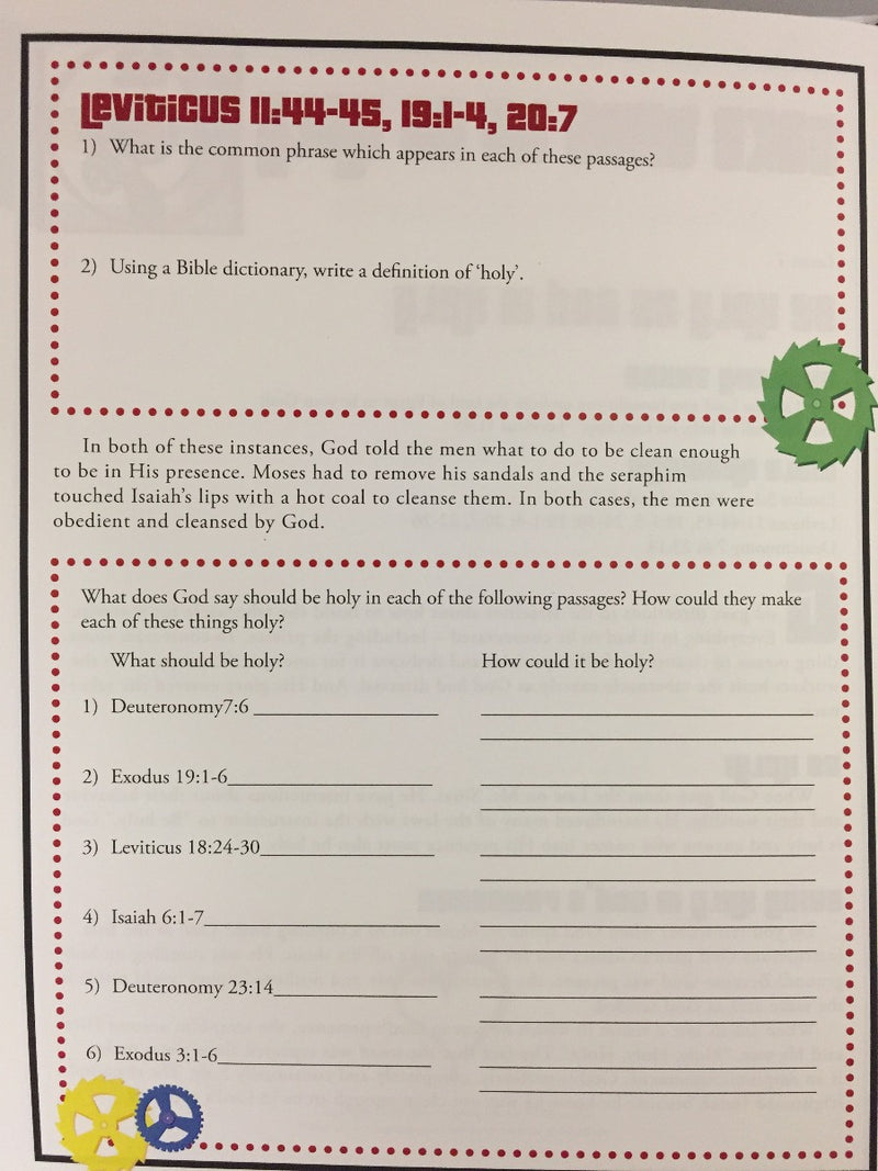 Take Time To Be Holy Young Teen Student Book