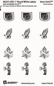 Bible Boot Camp Duty Stickers