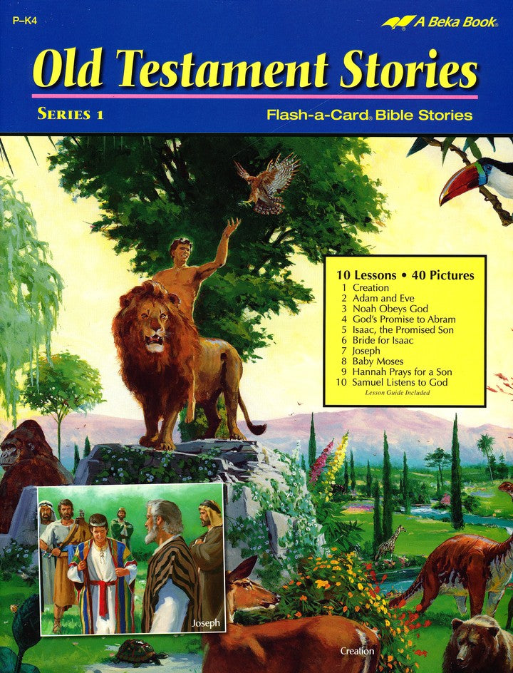 Old Testament Stories Series 1 - Abeka Flash-A-Card