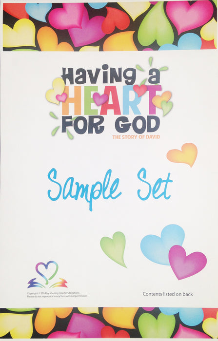 SH VBS Sample Kit 3 - Having a Heart For God: The Story of David