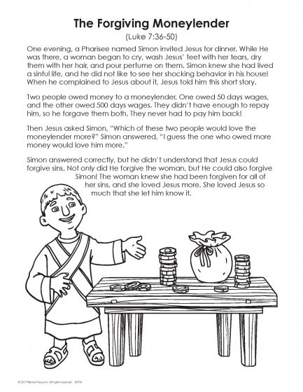 Parables of Jesus Coloring & Activity Book