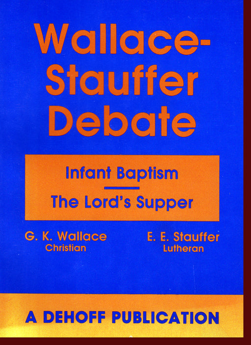Wallace-Stauffer Debate 