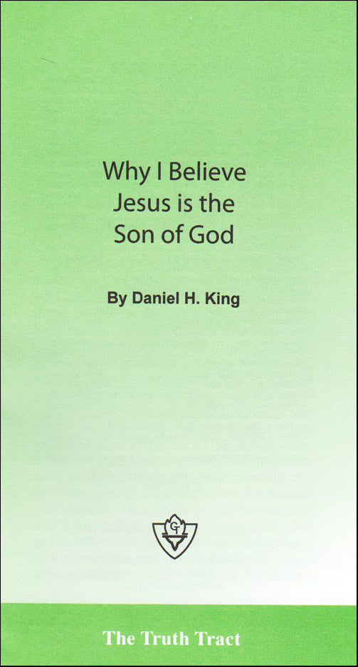Why I Believe Jesus Is The Son God