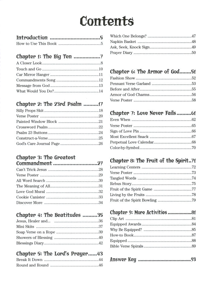 Instant Bible Lessons for Preteens: Equipped for Life