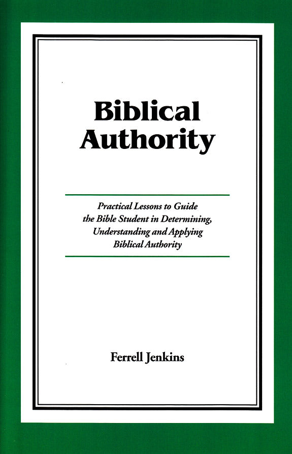 Biblical Authority